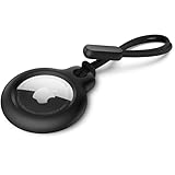 Wanme Hülle für Apple AirTag Anhänger mit Schlaufe, Secure Holder...