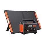 Jackery Solargenerator 1000, 1002WH Tragbare Powerstation mit SolarSaga 100W...