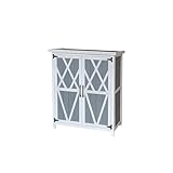 Home Deluxe Gartenschrank YANA – Größe M | Wetterfester Holzschrank für...
