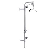 ScSPORTS® Latzug zur Wandmontage - inkl. Kabelzug, Latzugstange, Trizepsstange,...