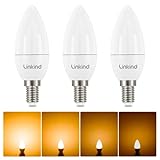 Linkind Dimmbar E14 LED 4.2W Warmweiß, E14 Energiesparlampe 40Watt entspricht,...