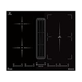 KKT KOLBE Induktionskochfeld mit Dunstabzug Integriert | 638 cbm/h | 60 cm |...