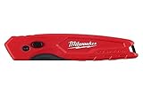 Milwaukee FASTBACK Universal-Klappmesser, kompakt inkl. 1 Klinge mit...