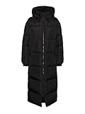 VERO MODA Damen Steppmantel VMklea Long Coat 10293012 Black XS