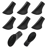 8 Stück Nordic Walking Stöcke Gummipuffer für Wanderstöcke, Nordic Walking...