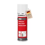 gorillas 1x Isolierspray weiß 500 ml Hochdeckendes Grundierspray zur Absperrung...