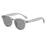 Long Keeper Retro Runde Sonnenbrille - Vintage Sonnenbrille Rund Herren Damen...