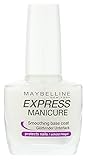 Maybelline New York Make-Up Nailpolish Express Manicure Nagellack Base Coat...