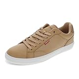 Levi's Herren Carter Sneaker, Hellbraun, 43 EU