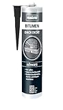 Primaster Bitumen Dach Dicht Schwarz 310ml Fugenmasse Dachdichtung Bitumenmasse