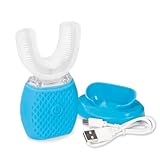 VITALmaxx 360° Schall-Zahnbürste mit 4 Modi | Freihändiges Putzen | 15.000...