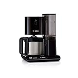 Bosch Filterkaffeemaschine Styline TKA8A053, Aroma Sensor, Edelstahl-Thermokanne...