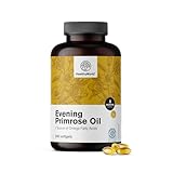HealthyWorld® Nachtkerzenöl 1000 mg – 240 Weichkapseln – Natürliche...