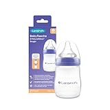 Lansinoh Babyflasche mit NaturalWave Sauger Gr. S, 160 ml - neues kompaktes...