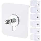 Uniclife 20 Pcs Selbstklebende Bildaufhänger, 12 kg Tragkraft Schwere...