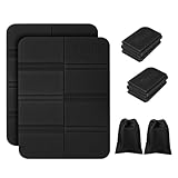 Klways 2 Set Faltbares Sitzkissen Outdoor, Isolierte Thermo Sitzunterlage,...