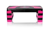 MAXSTRENGTH Aerobic Stepper 5-fach höhenverstellbar (10–30cm) –...