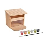 Eichhorn - Outdoor Futterhaus - Eichhörnchen Futterhaus zum Zusammenbauen und...