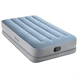 Intex Twin Dura-Beam Comfort Luftbett mit Fastfill USB-Pumpe, aufgeblasene...