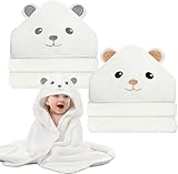Shengruili 2Pack Baby Handtuch Kapuze,80X80cm Kapuzenhandtuch Baby,Super...