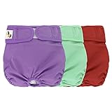 Wiederverwendbare Hundewindeln für Hündinnen, sehr saugfähig, atmungsaktiv,...