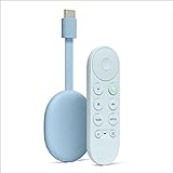 Chromecast mit Google TV (4K) Himmel - Bringt Unterhaltung per Sprachsuche auf...