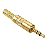 CABLEPELADO Audio-Klinkenstecker 3,5 mm Stereo | TRS-Stecker | zum Löten |...