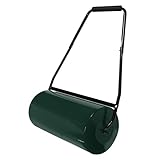 ECD Germany Rasenwalze befüllbar mit Wasser/Sand, Gartenwalze 50 Liter...