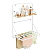 SONGMICS Wandtrockner, Wäscheständer, wandmontierter Trockenständer,...