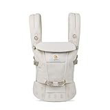 Ergobaby Adapt Babytrage für Neugeborene ab Geburt, 3-Positionen SoftFlex Mesh...