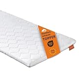 sleepling Topper 90x200cm Komfortschaum, Fester Matratzentopper 6cm dick,...