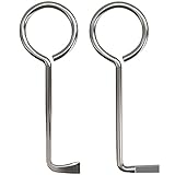 2 Stück Profi Dietrich Set, Buntbartschlüssel Universal, Öffnet Nahezu Jede...