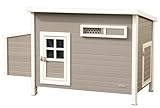 Kerbl ECO Kunststoffstall Barney Hasenstall (Maße 137x73x83 cm, aus...