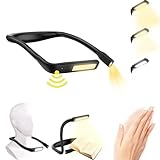 Aosethefrt Hals Leselampe LED Buchlampe, Bewegungssensor, 3 Farben, 80 Stunden...