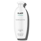 KLAPP Cosmetics - Clean & Active - Cleansing Gel - kühlend sanftes Cremegel,...