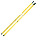 Novaliv 2X Teleskopstiel 72 – 125 cm 2 TLG Universalstiel Stab Ersatzstiel...