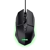 Trust Gaming GXT 109 Felox Gaming Maus mit 6 Programmierbare Tasten, Mehrfarbige...