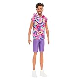 Barbie Fashionistas Ken-Puppe Nr. 227 mit Outfit, das an den Totally Hair Look...
