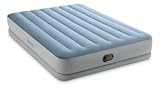Intex Queen Dura-Beam Comfort Luftbett mit Fastfill USB-Pumpe, aufgeblasene...