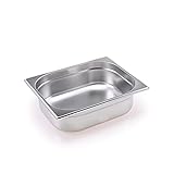 TeknoStahl GN Behälter Gastronorm 1/2 Edelstahl (100 Millimeter)