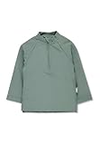 Sterntaler Badeshirt langarm uni - UV-Schutz 50+ Schwimmshirt mit Stehkragen -...