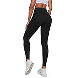 Anti Cellulite Leggings Damen Scrunch Leggings Push Up Lange Blickdicht...