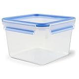 EMSA Clip & Close Frischhaltedose, quadratisch, 1,75 L, mit Deckel,...