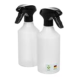 AP Sprühflaschen, 2 x 500 ml, nachhaltige Herstellung aus Green-PE, Polyethylen...