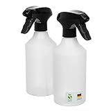 AP Sprühflaschen, 2 x 500 ml, nachhaltige Herstellung aus Green-PE, Polyethylen...