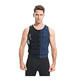 PAASHE Rettungsweste Erwachsene Schwimmwesten Big Auftrieb Schwimmweste mit...