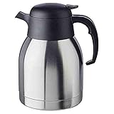 APS Isolierkanne „Classic“, Kaffeekanne mit Drehverschluss, Ø 14 cm, H: 19...