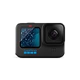 GoPro HERO11 Black - Wasserdichte Action-Kamera mit 5,3K60 Ultra HD-Video, 27 MP...