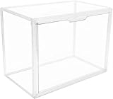 GUDEMAY Transparente stapelbare Kunststoffboxen mit magnetischem Verschluss -...