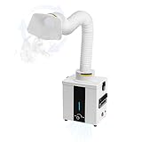 Lötrauchabsaugung, Lötabsaugung Geräuscharmer mit 360° Drehung &...